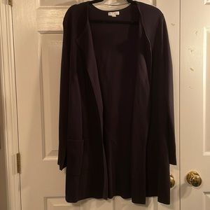 Charter Club Black Cardigan, Size XXL